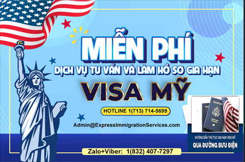 Dịch vụ gia hạn visa Mỹ  HOTLINE 1(713) 714-5699‬ ^ (999)